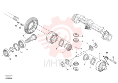 Differential housing