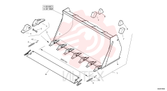 Ковш, объемом 1.2 м3 ZM 2816180 (1)