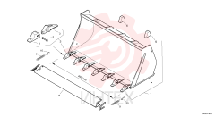 Ковш, объемом 1.2 м3 ZM 2814344 (2)