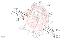 Mudguard attachment