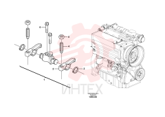 Valve rocker support