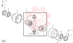 Differential pinion set