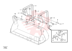 Fork bracket