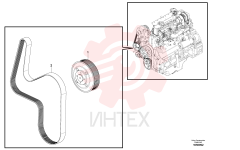 Ремень клиновой pulley