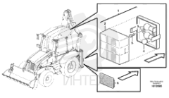Tail lamp VOE 11882270