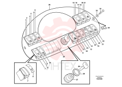 Rocker Switch VOE 11882865 (4)