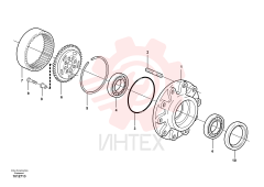 Ступица колеса VOE 11988622