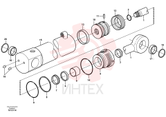 Sealing kit VOE 11712749 (3)