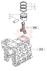 Piston rings (kit)