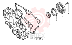 Oil pump housing