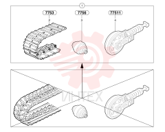 Steel track kit