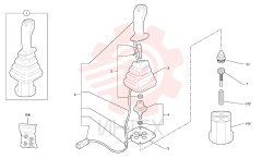 Control lever Lh