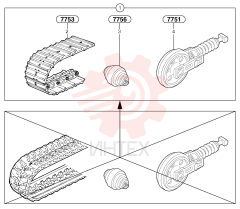 Steel track kit