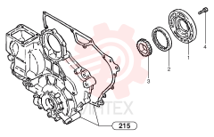 Oil pump housing