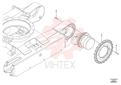Sprocket wheel