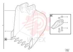 Ковш VOE 11805230 (2)