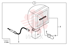 Rear light kit