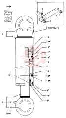 Offset cylinder
