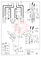 Lp hydraulic system