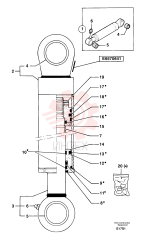 Offset cylinder