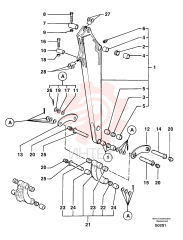 Backhoe dipper