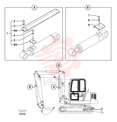 Cylinder rod protec