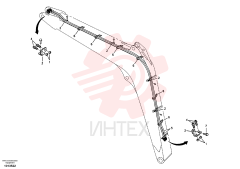 Скоба (хомут) VOE 14500293 (2)