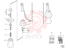 Control lever Rh