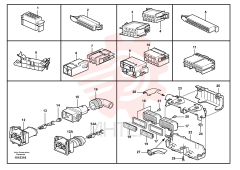 Receptacle housing