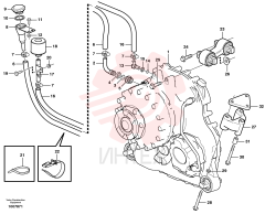 Transfer gearbox