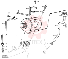 Flange screw VOE 946440 (1)