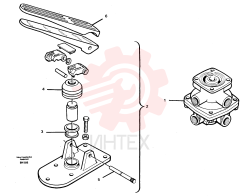 Footbrake Valve VOE 4737815 (1)