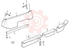 Protecting plate VOE 11052627