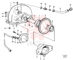 Fitting nut VOE 956984 (2)