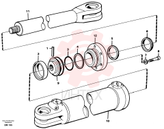 Gasket kit VOE 6630443
