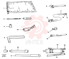 Socket wrench VOE 13962257 (2)