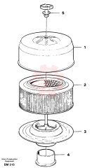Filter insert VOE 11707077