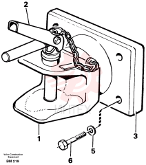 Towing Brace VOE 4966290 (2)