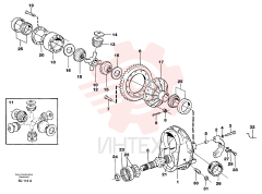 Differential housing