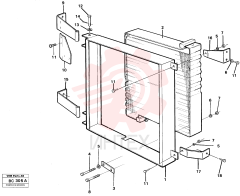 Attaching frame