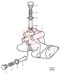 Oil filter housing
