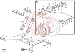 Wheel axle