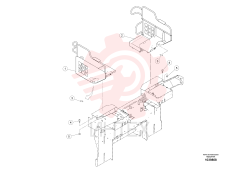 Seat frame RM 80810344