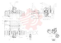 Planet shaft RM 80671738