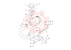 Air filter insert