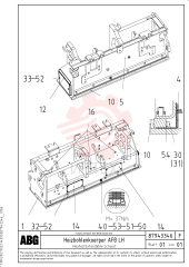 Screed Plate RM 80638596