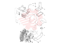 Exhaust pipe RM 43819143