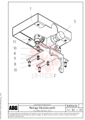 Крышка клапанная (головки цилиндров) RM 80856057 (1)