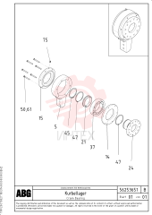 Подшипник RM 58834995 (11)