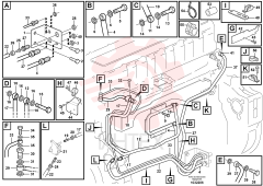 Fuel pipe VOE 11128904